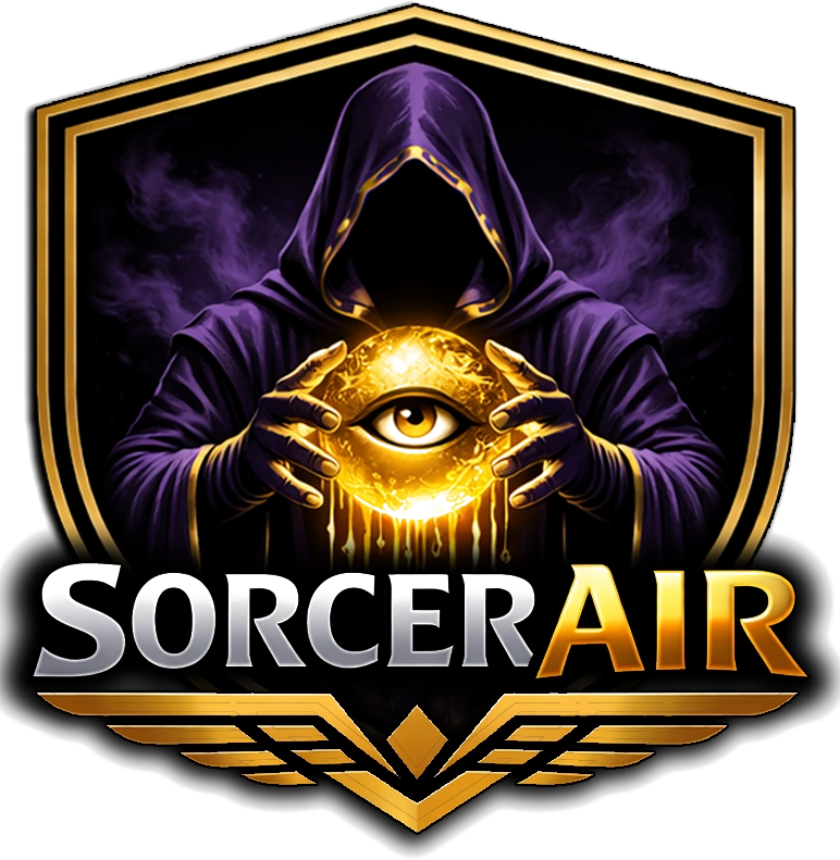 Sorcer AIR — all-in-one AI creation platform logo