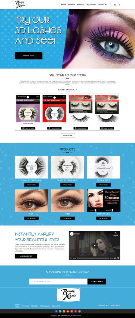 Internet Dominators web development sample