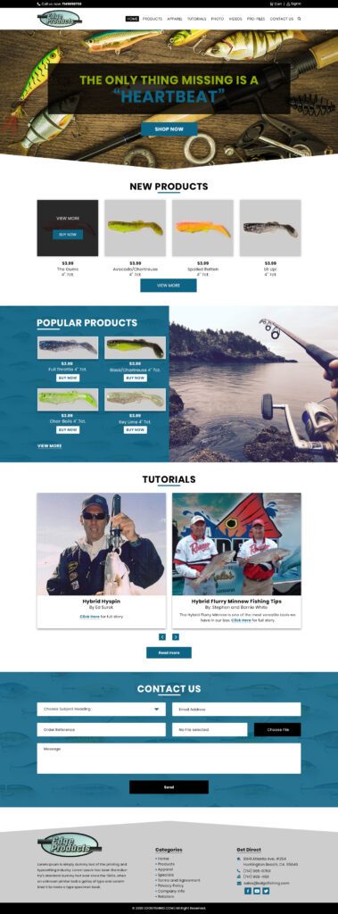 Internet Dominators web development sample