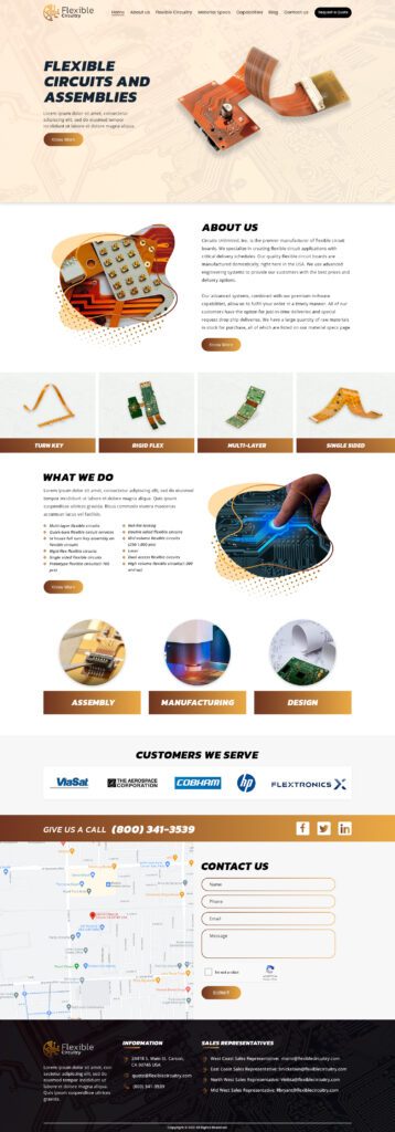 Internet Dominators web development sample