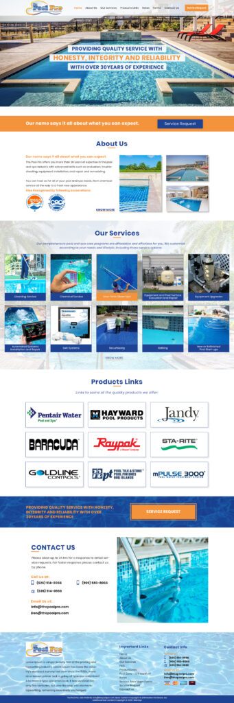 Internet Dominators web development sample